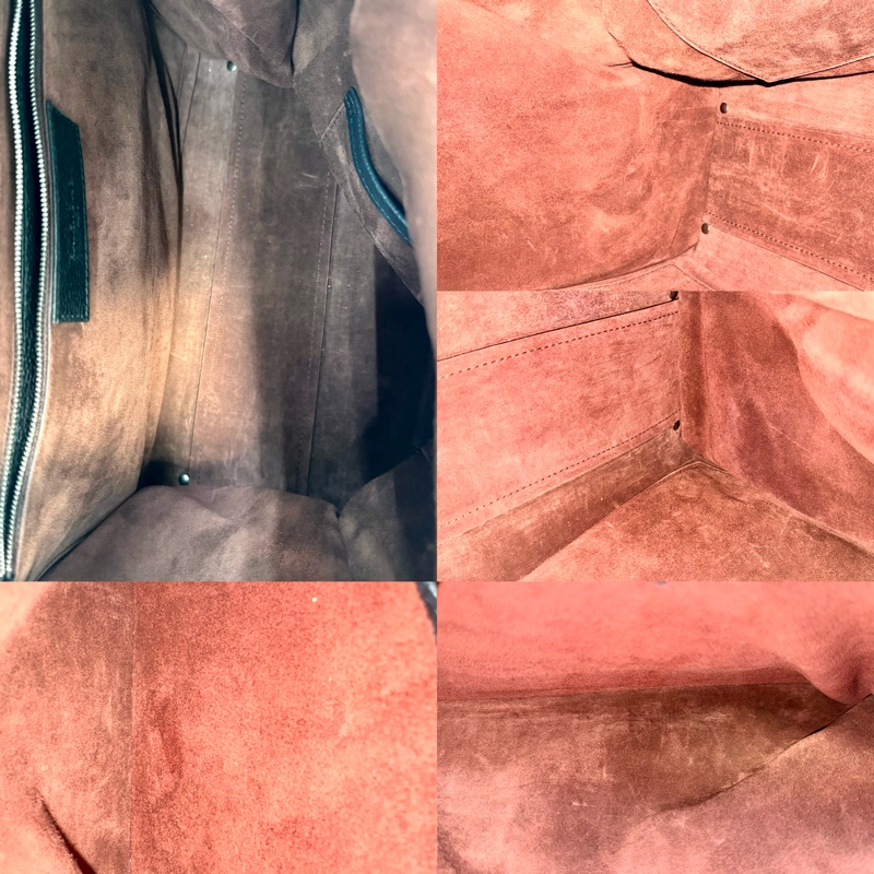 BALENCIAGA 巴黎世家 黑色皮革 Tool Satchel 手提包 （型號 456981）-4