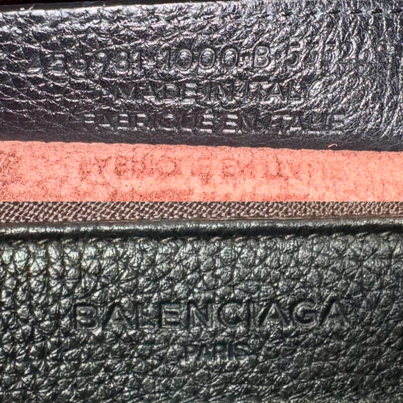 BALENCIAGA 巴黎世家 黑色皮革 Tool Satchel 手提包 （型號 456981）-6