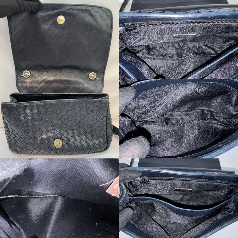 BOTTEGA VENETA 葆蝶家 Intrecciato 編織郵差包-4