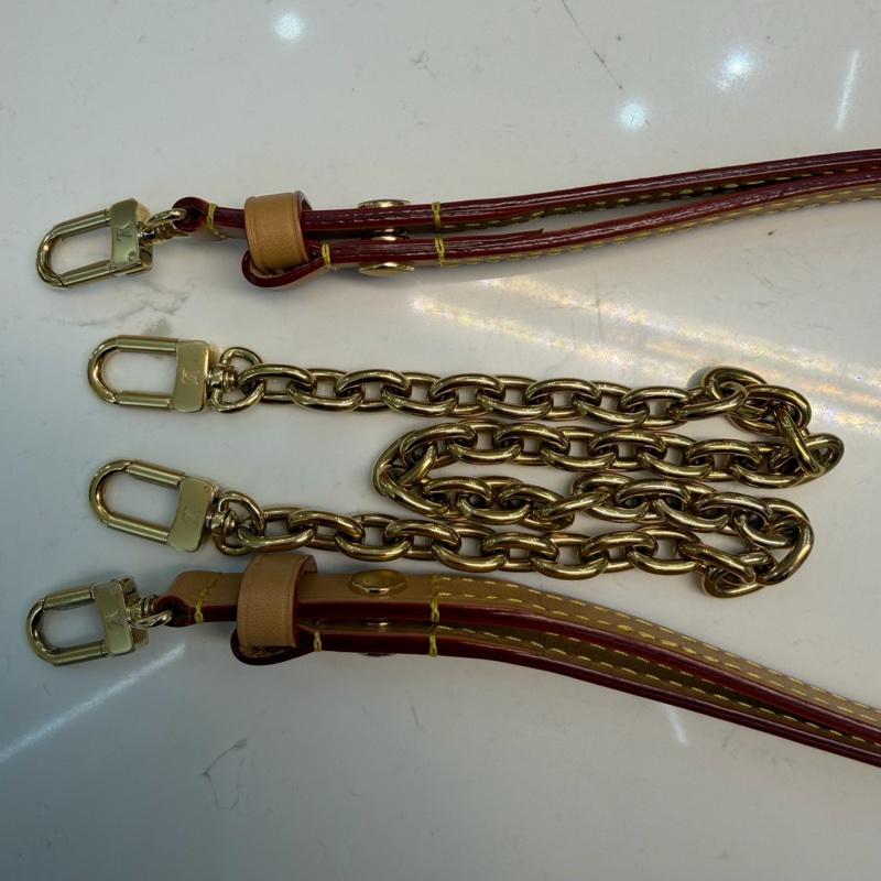 99新LOUIS VUITTONLouisVuitton路易威登 經典棕色老花腋下單肩包 芯片款 尺寸:23.5 x 1-7