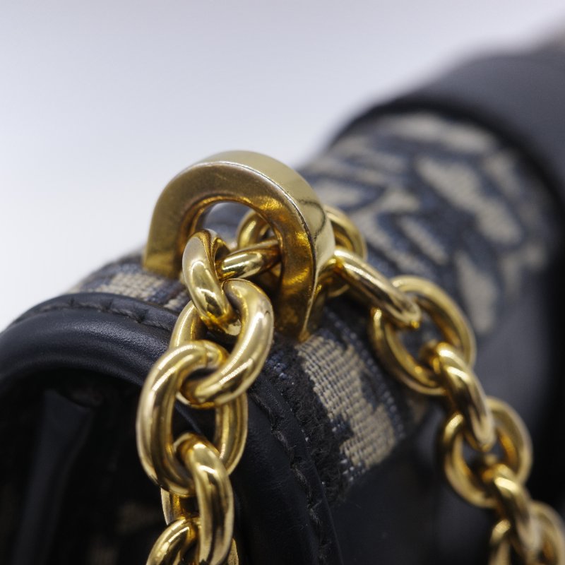 【CP 精選🌟小編推薦】Dior 迪奧 30 Montaigne 蒙田 藍色 緹花 肩背手提包鍊帶包-10