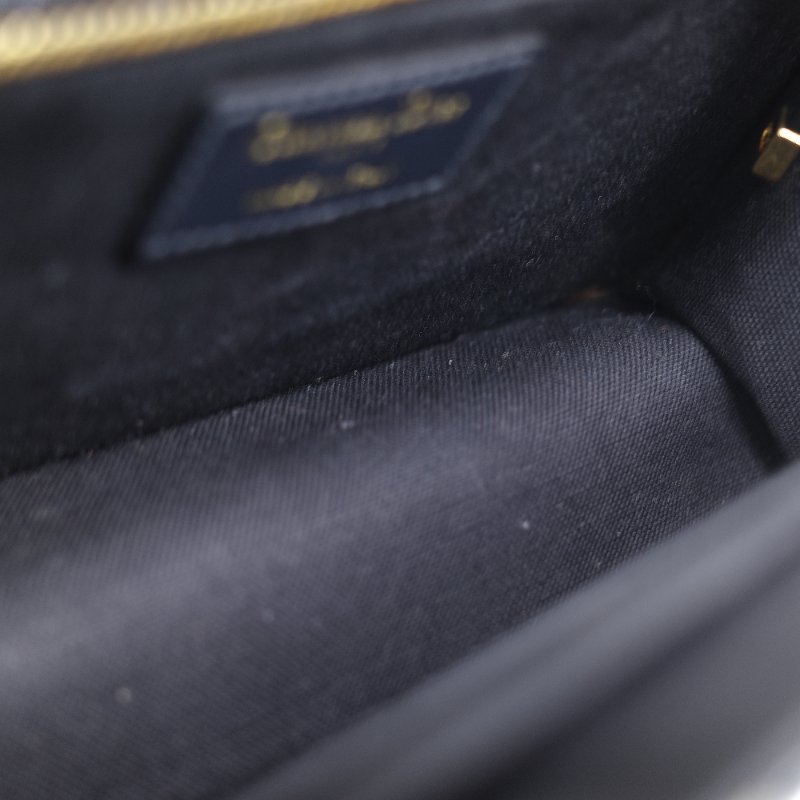 【CP 精選🌟小編推薦】Dior 迪奧 30 Montaigne 蒙田 藍色 緹花 肩背手提包鍊帶包-12