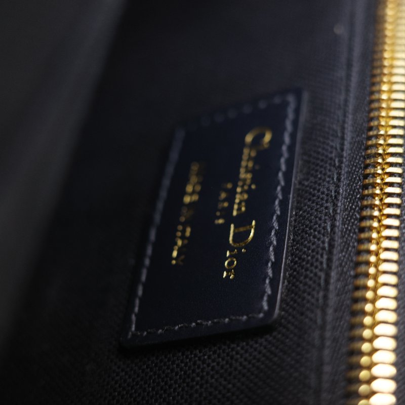 【CP 精選🌟小編推薦】Dior 迪奧 30 Montaigne 蒙田 藍色 緹花 肩背手提包鍊帶包-17