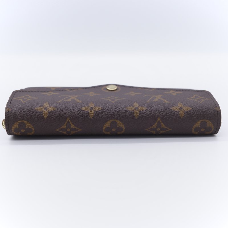 Louis Vuitton 路易威登 Sarah 經典老花 帆布 錢包 口蓋長夾 信封長夾-5