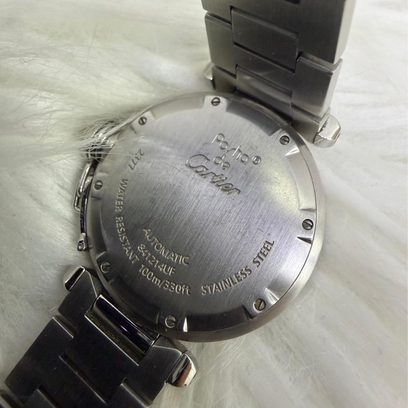 這款手錶是Cartier Pasha 系列的自動機械錶。-4