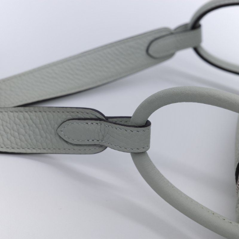 2024台灣購證♥️不撞色系列【CP 精選🌟小編推薦】Hermès 愛馬仕 Mini Lindy 冰晶灰 TC皮 牛皮 小牛皮 手提包肩背包 B 刻-14