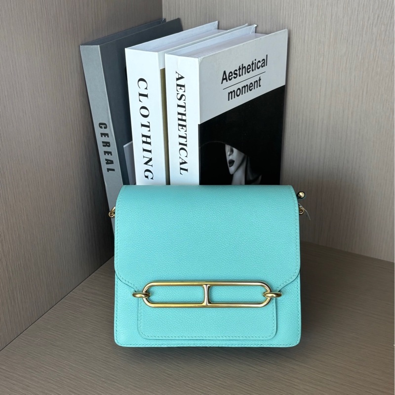 Hermes mini Roulis 馬卡龍藍-1