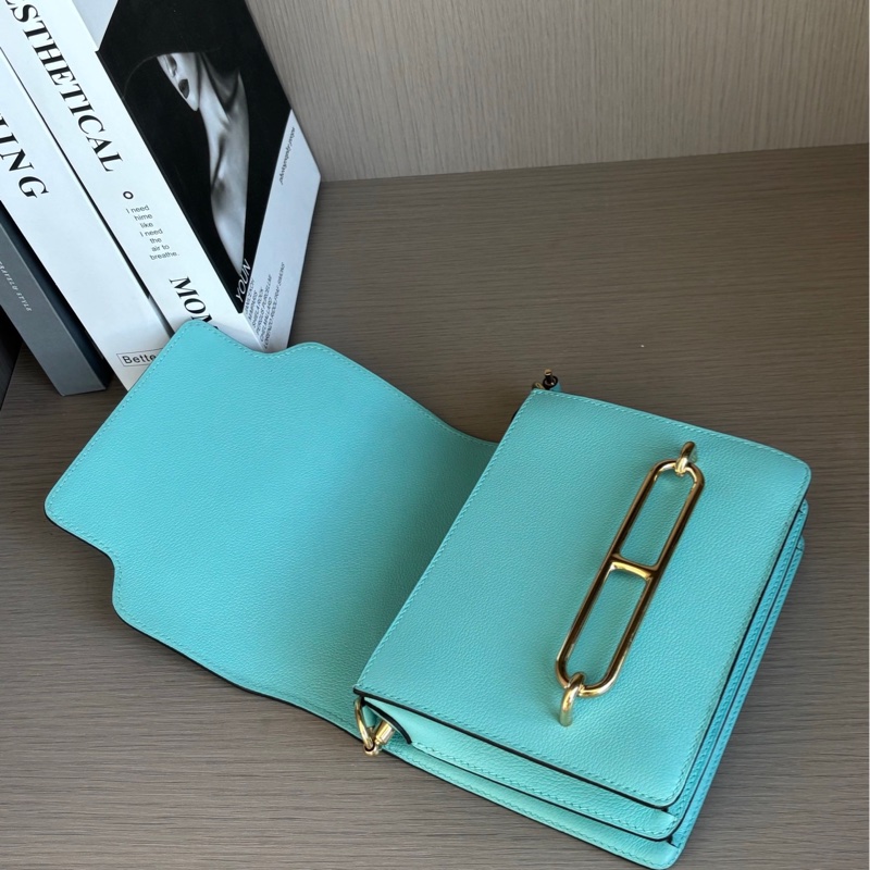 Hermes mini Roulis 馬卡龍藍-8