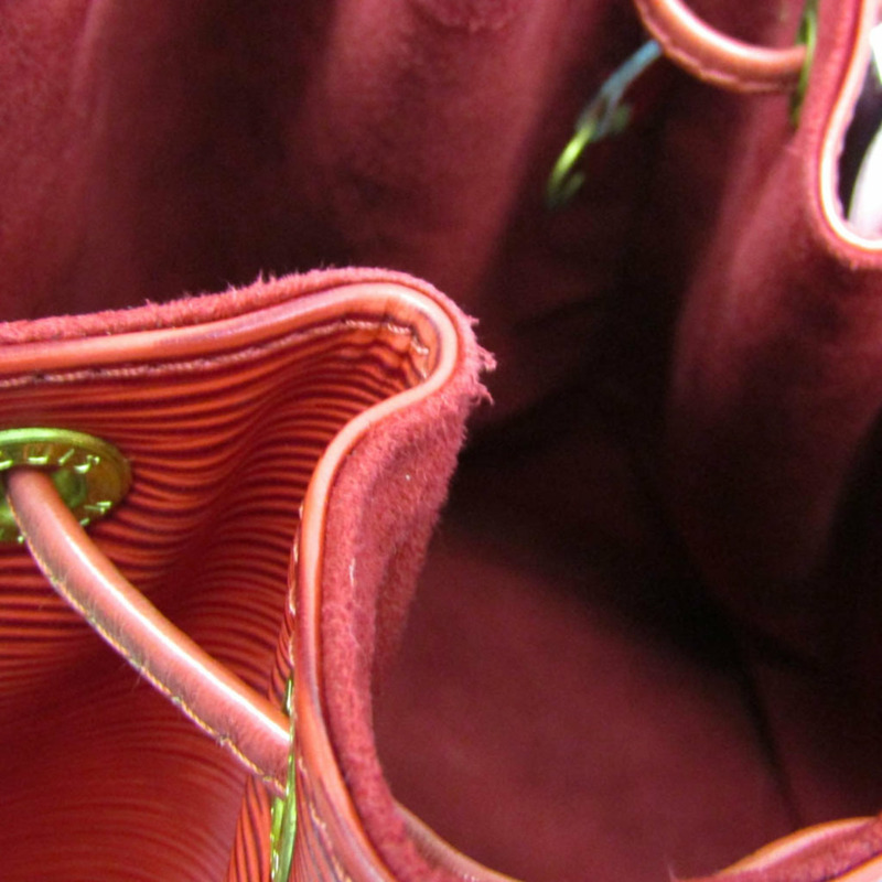 路易威登 Epi Noe M44007 女士單肩包 卡斯蒂利亞紅-12