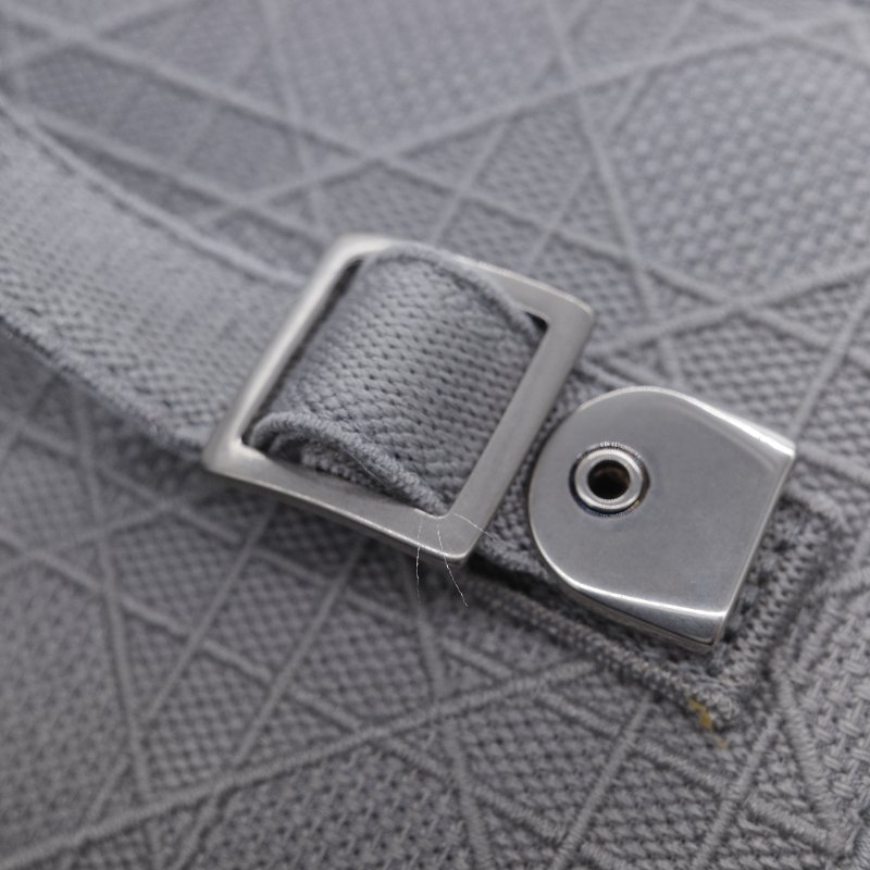 （未使用閒置品♥️）Dior 迪奧 DiorTravel Vanity Case 灰色 刺繡帆布 老花 化妝包 野餐包 手提包-15