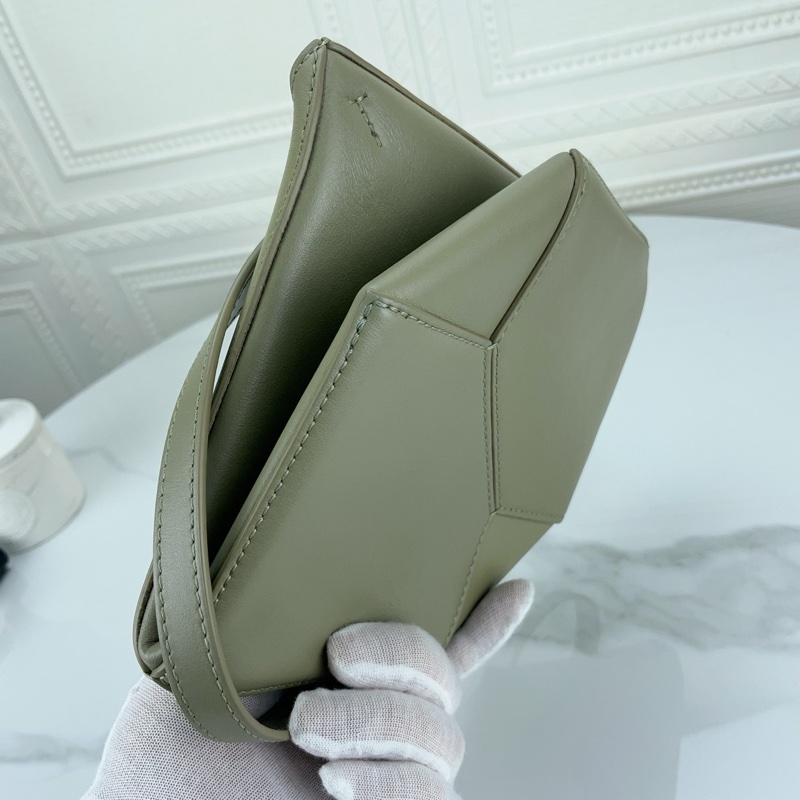 Loewe羅意威綠色幾何托特包 Puzzle Fold折疊 無附件-8