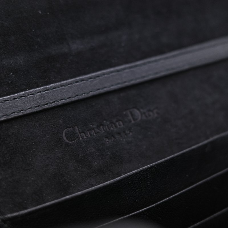 Dior 迪奧 Diorama WOC 銅金鉚釘 牛皮 肩背包 斜背包 鏈條包-11