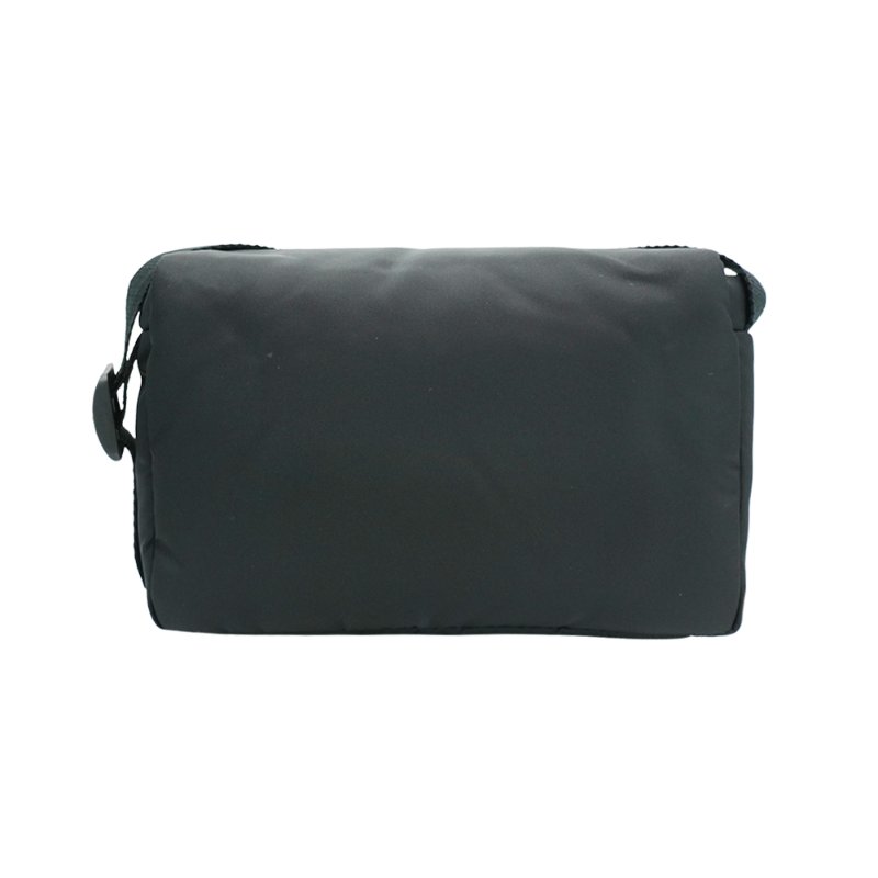 Balenciaga Monaco 黑logo尼龍斜背郵差包(806630-黑)-2