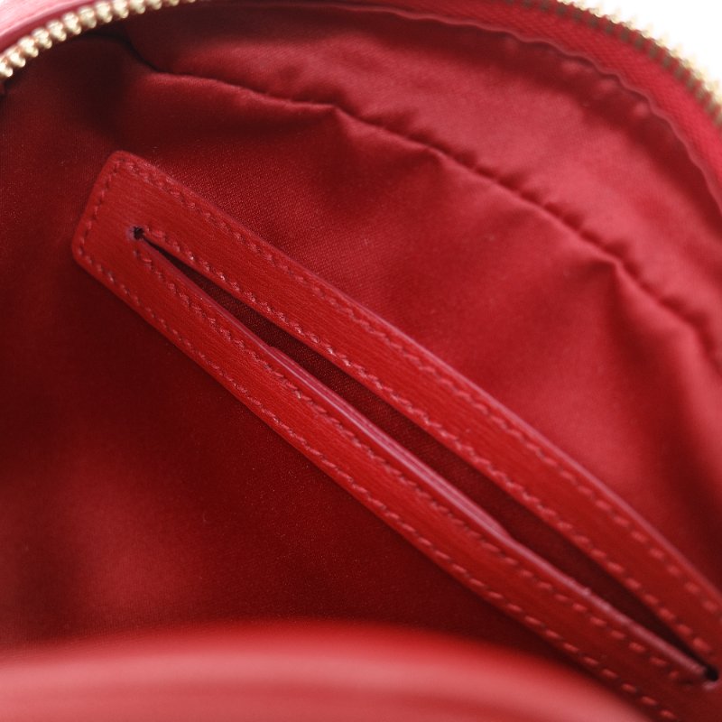 Salvatore Ferragamo 菲拉格慕 Gancini 烈焰紅 小牛皮 相機包 斜背包-8