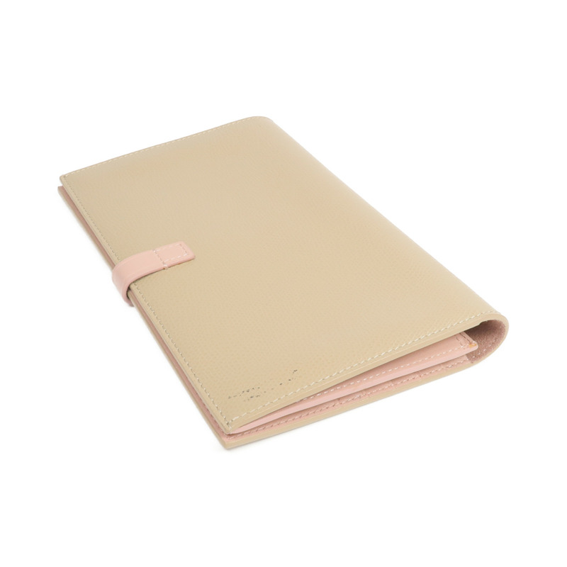 CELINE 牛皮皮革Long wallet銀扣長錢包-4