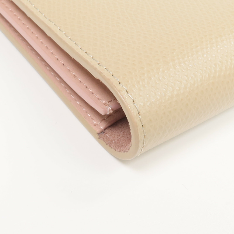 CELINE 牛皮皮革Long wallet銀扣長錢包-16