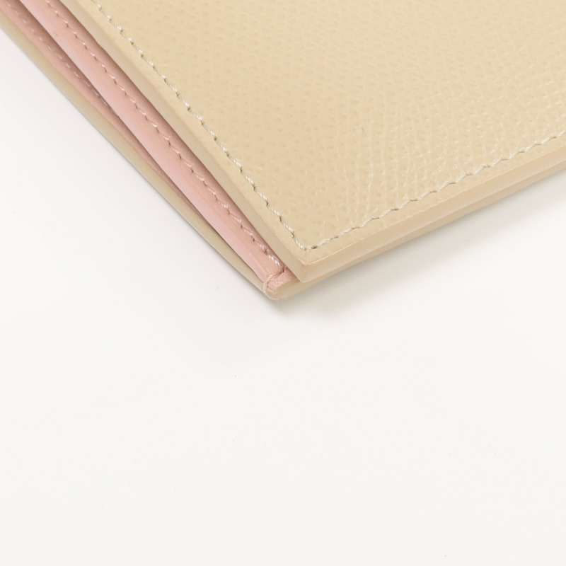 CELINE 牛皮皮革Long wallet銀扣長錢包-17