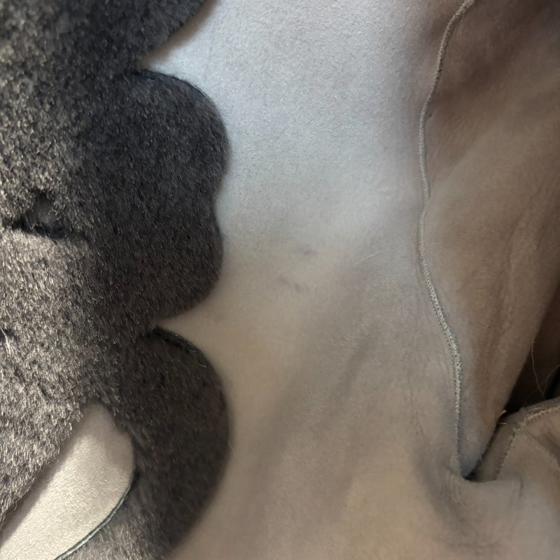 【美收精品】LOEWE灰色毛毛大衣 5-92-6