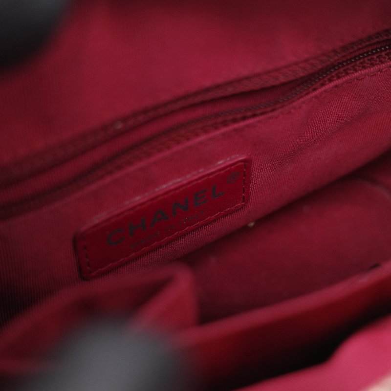 Chanel 香奈兒 Gabrielle Hobo 菱格紋 黑色 小牛皮 小型流浪包-22