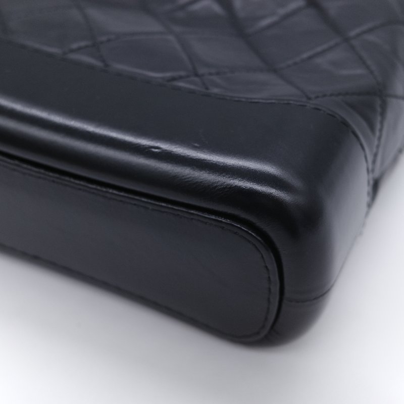 Chanel 香奈兒 Gabrielle Hobo 菱格紋 黑色 小牛皮 小型流浪包-25