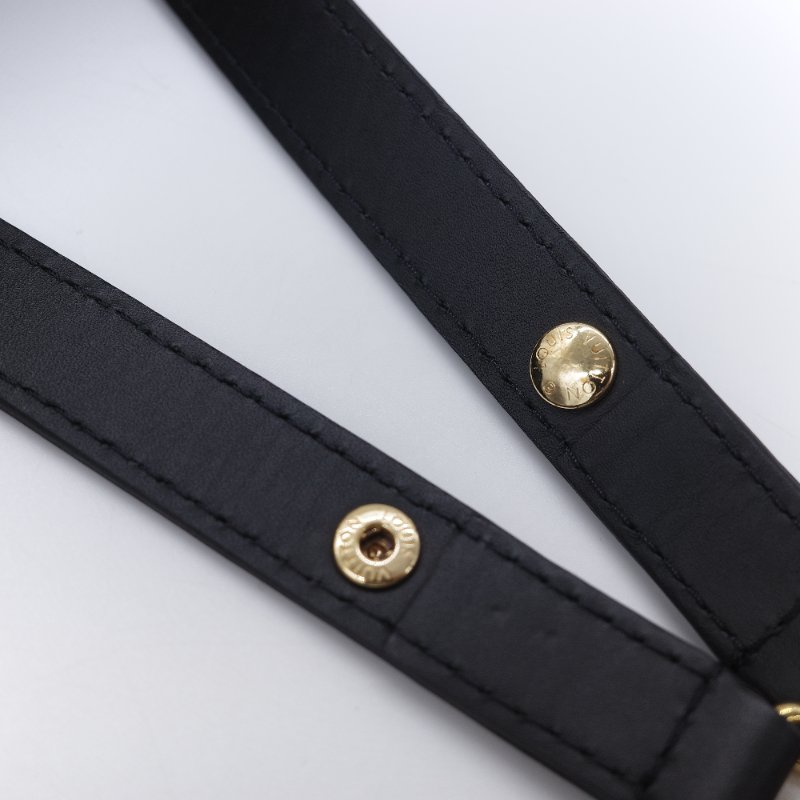 Louis Vuitton 路易威登 Multi Pochette Accessoires 黑色 壓花牛皮 斜背包-13