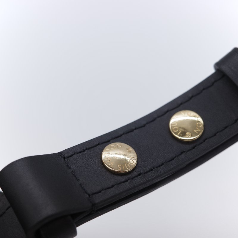 Louis Vuitton 路易威登 Multi Pochette Accessoires 黑色 壓花牛皮 斜背包-14