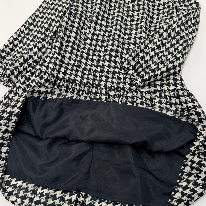 BURBERRY 藍標千鳥格紋洋裝-7