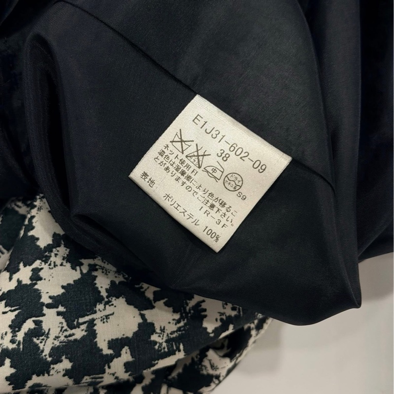 BURBERRY 藍標千鳥格紋洋裝-9