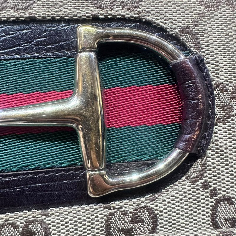 【美收精品】GUCCI茶色老花長夾 5-89-9
