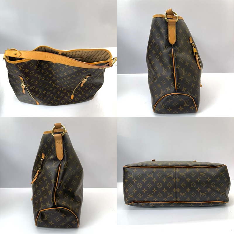 LOUIS VUITTON 路易威登 老花雙拉鍊單肩包 MONOGRAM DELIGHFUL GM M40354-3