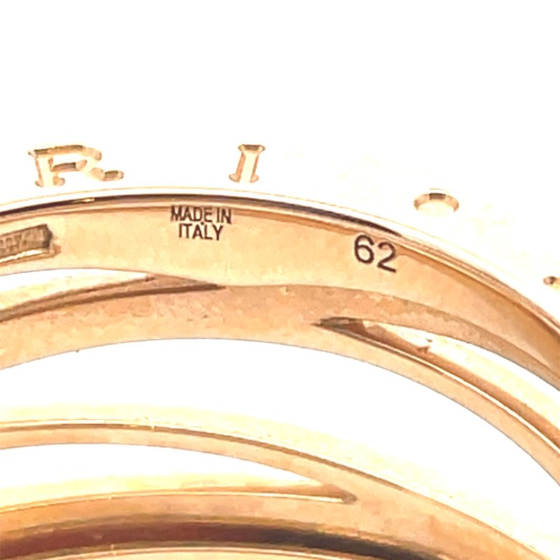 ＊奢華大道國際精品＊【J1201】寶格麗 玫瑰金 B.zero1 Design Legend 設計傳奇系列戒指 62號 #16-2