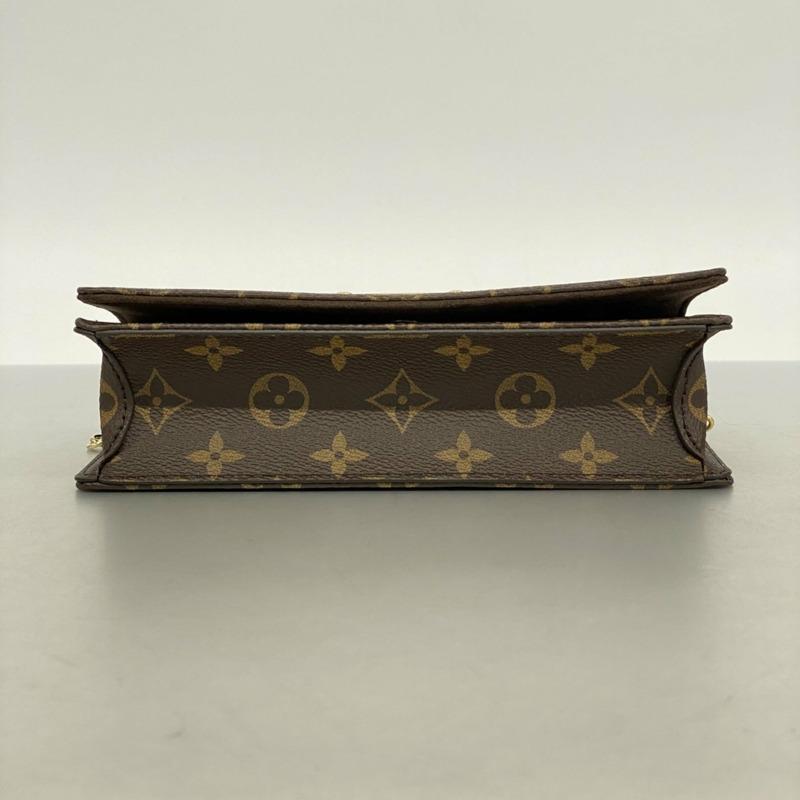 路易威登 Monogram 鏈條錢包 Lily 單肩包 M82509 棕色 女士-2