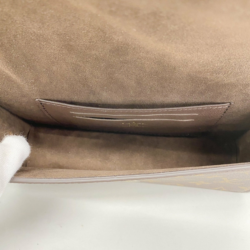 路易威登 Monogram 鏈條錢包 Lily 單肩包 M82509 棕色 女士-3