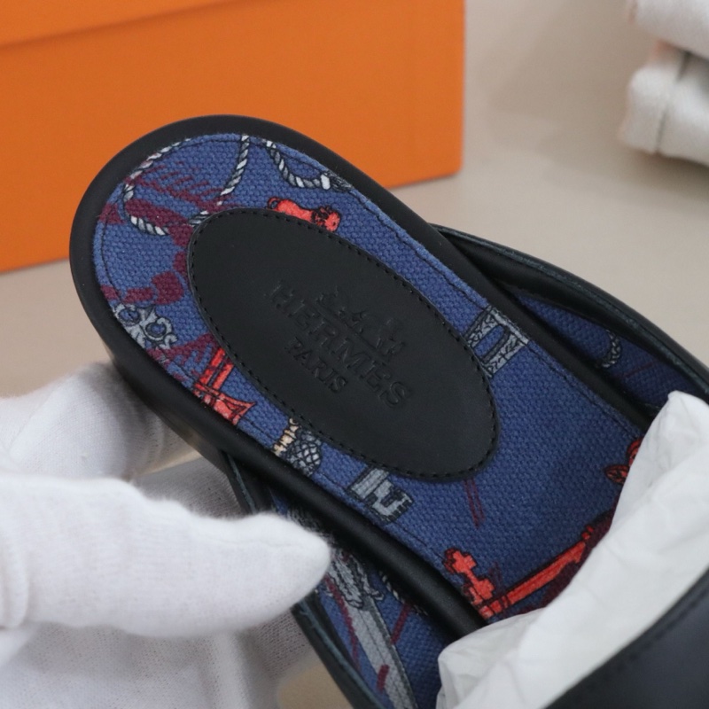 閒置新 Hermès 愛馬仕 Oz穆勒拖鞋女鞋，37碼，配件盒子防塵袋-5