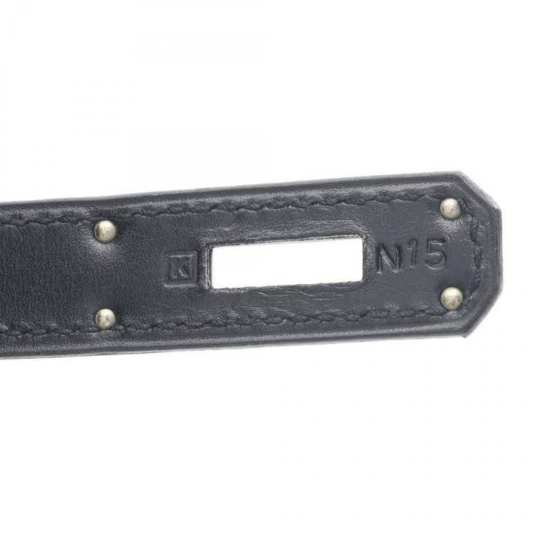 愛馬仕 Kelly 32 單肩手提包，Box 小牛皮，黑色 SHW，二手 K-4