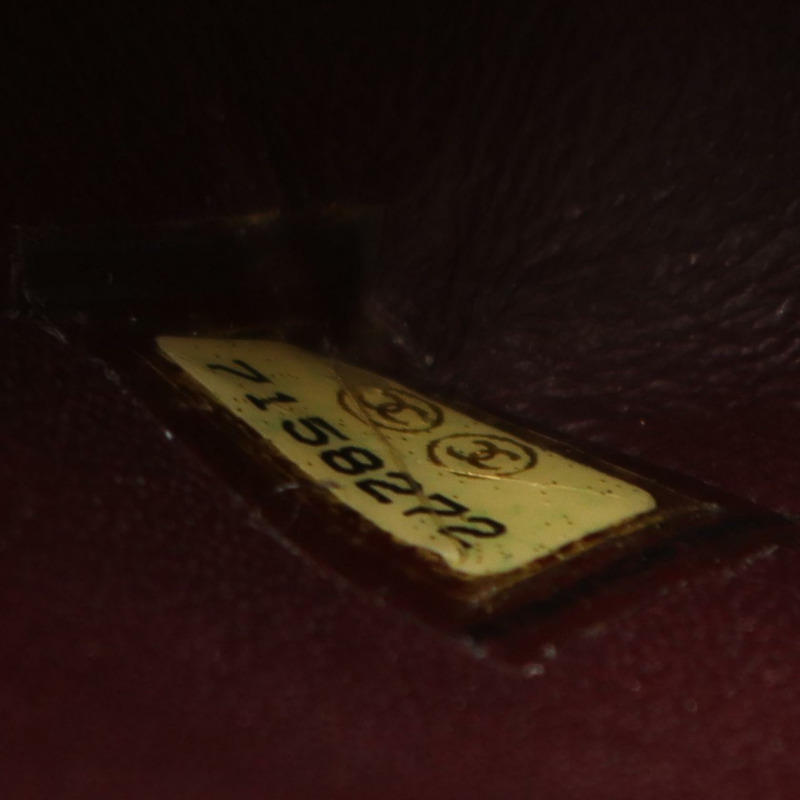 香奈兒 (CHANEL) Matelasse 雙蓋鏈條肩背包，羊皮材質，黑色，金色五金，二手，女士 CC-4