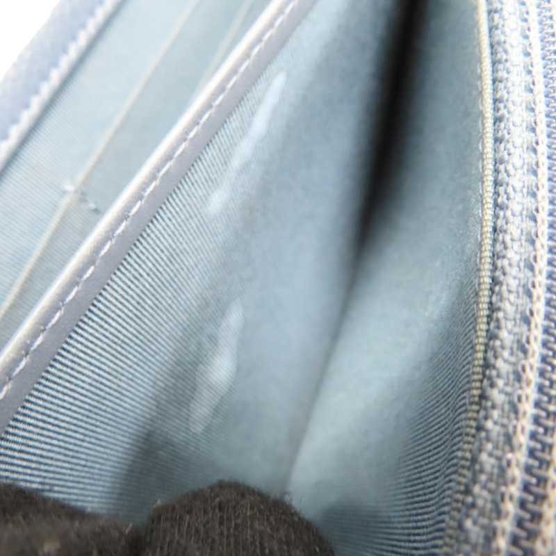 藍色 荔枝紋 牛皮 WOC 肩背包 (無卡)【CHANEL 香奈兒】 A33814-5