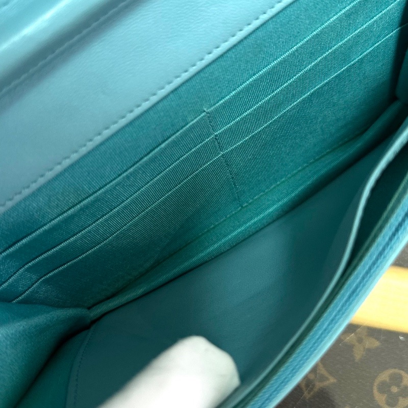 CHANEL藍金羊皮WOC包19*12*3.5 98新配件塵袋-2