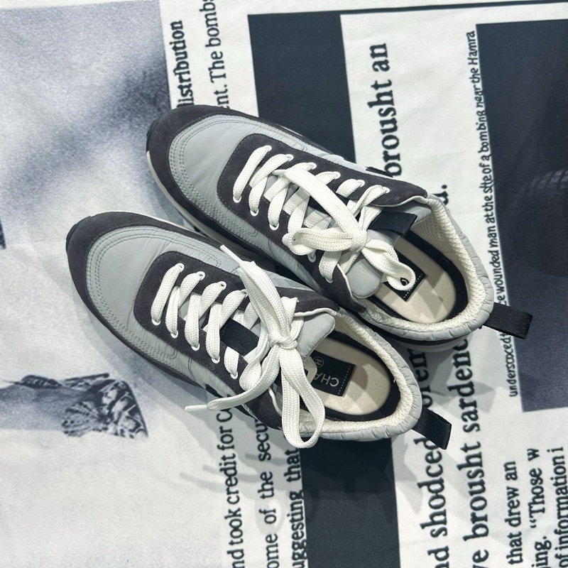 Chanel 香奈兒 黑白熊貓 運動鞋，38.5碼 附件：無-2