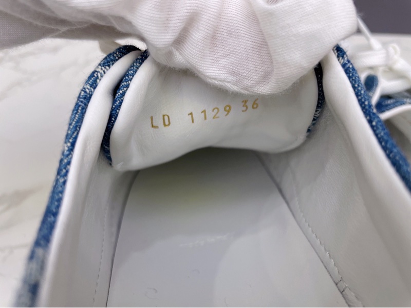 路易威登 LV 牛仔 丹寧 老花 板鞋 36碼-4