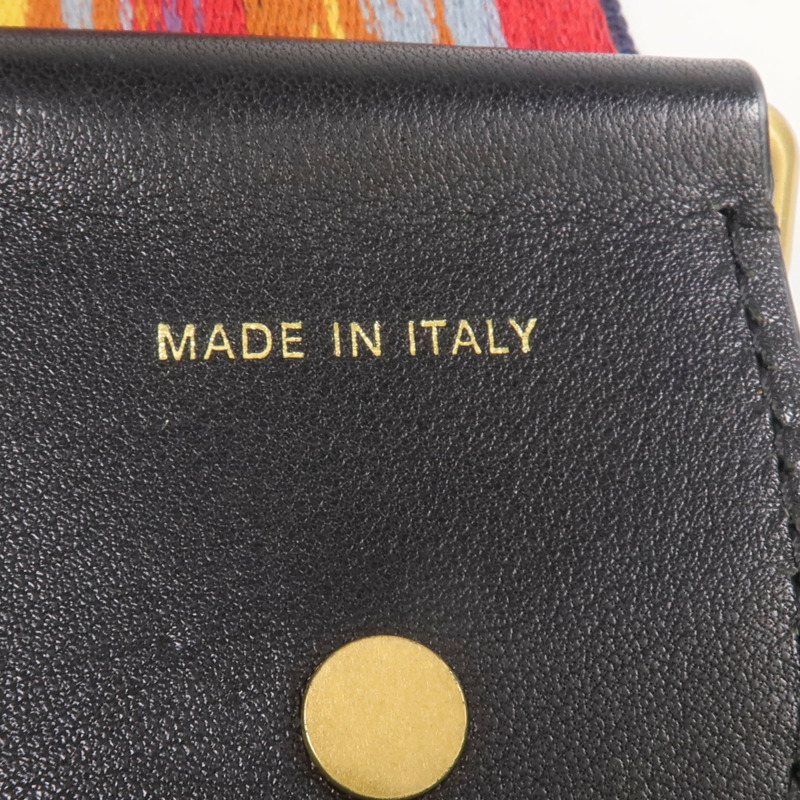 Dior 帆布Rainbow J'Adior Strap金扣肩背帶-6