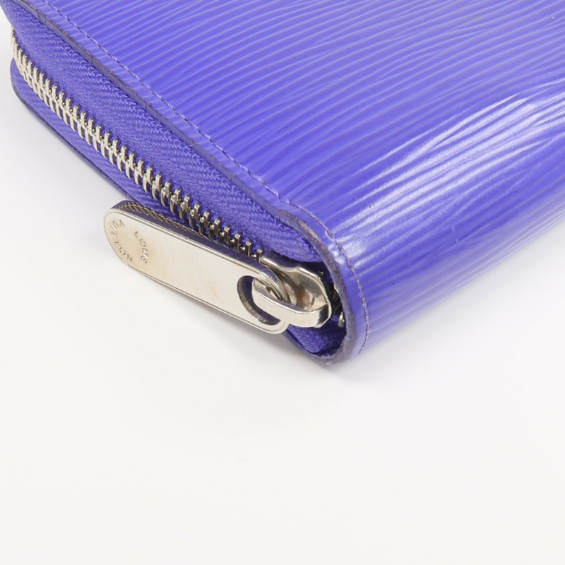 LOUIS VUITTON Epi Zippy Wallet銀扣長錢包-7