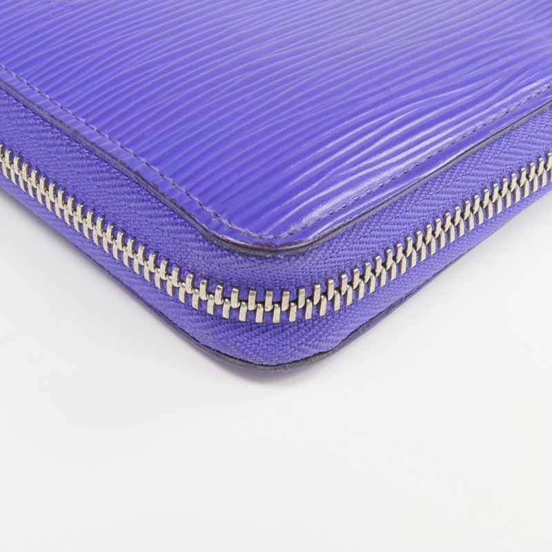 LOUIS VUITTON Epi Zippy Wallet銀扣長錢包-8