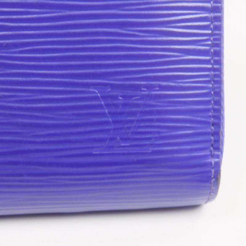 LOUIS VUITTON Epi Zippy Wallet銀扣長錢包-11