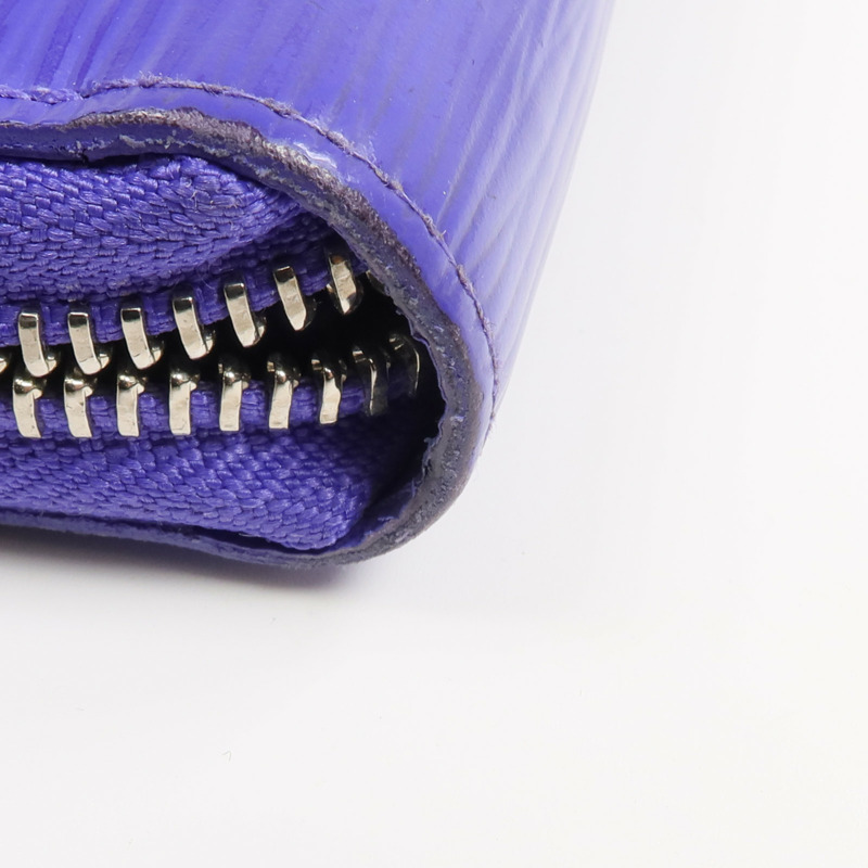 LOUIS VUITTON Epi Zippy Wallet銀扣長錢包-17