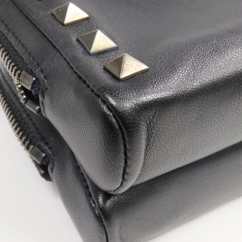 Valentino 羊皮皮革Clutch手拿包-12