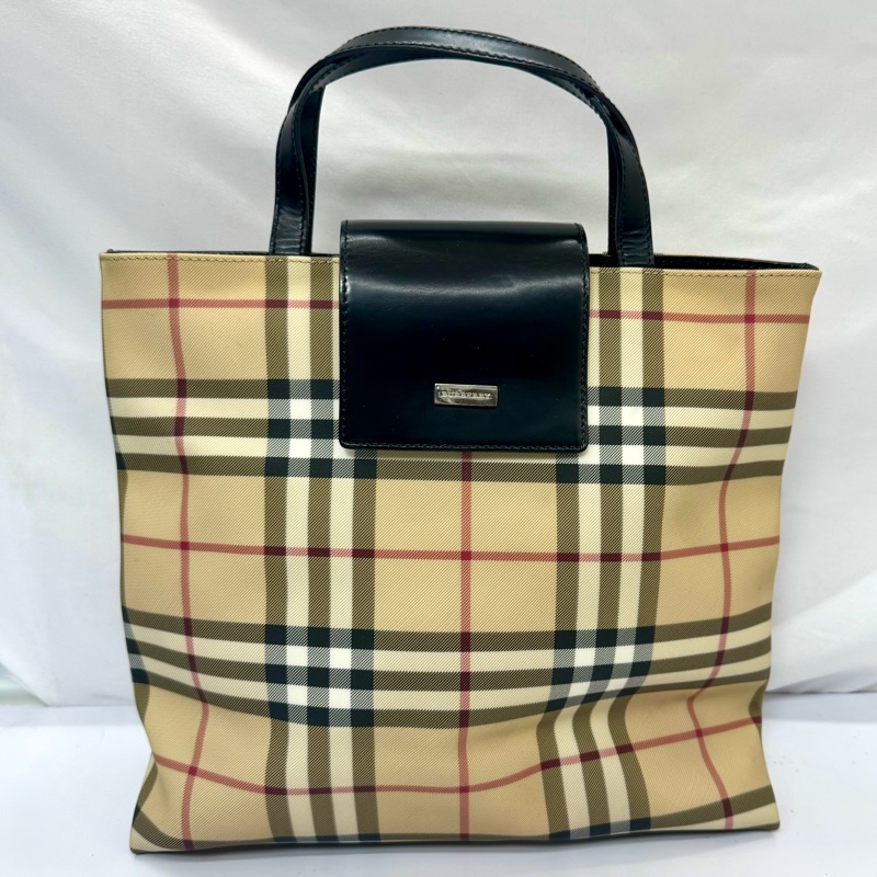 Burberry London 帆布托特包-0