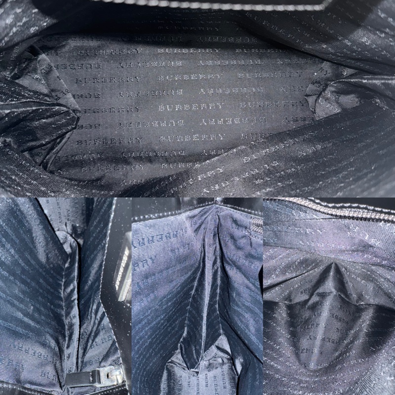 Burberry London 帆布托特包-4