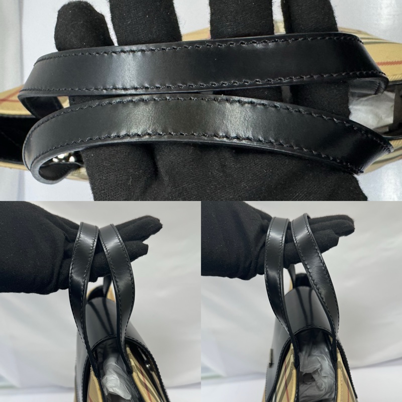 Burberry London 帆布托特包-5