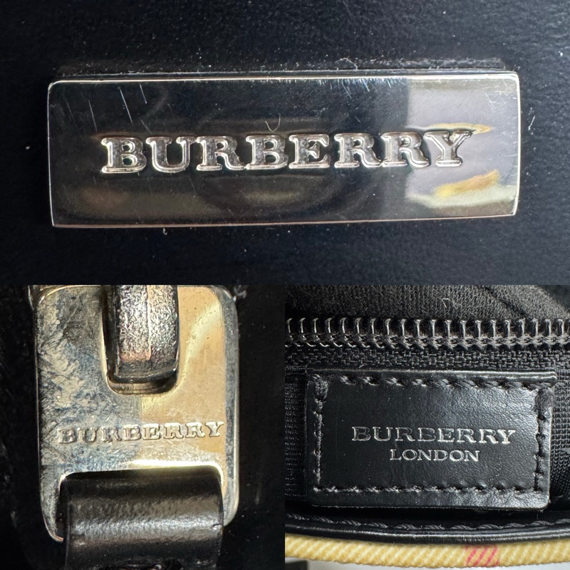 Burberry London 帆布托特包-6